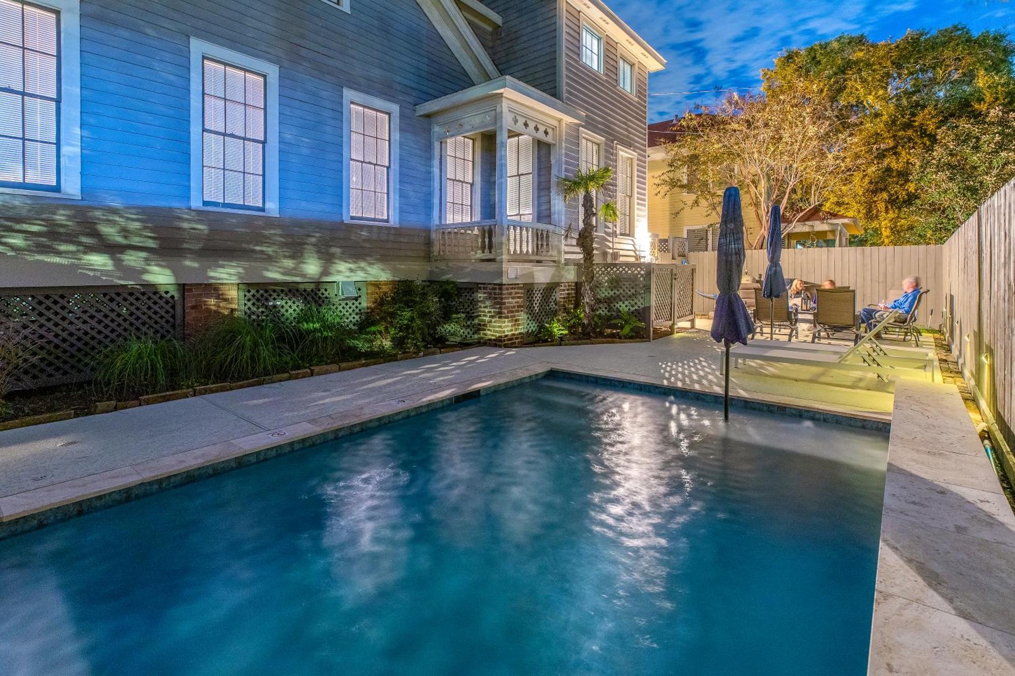 Villa Historic 1871 Coastal Breeze With Heated Pool - Restoring Galveston Extérieur photo